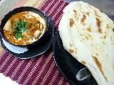 キノコカレー・ナン